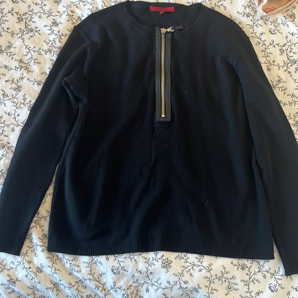 Gia franco Ferre vintage XS black sweater
